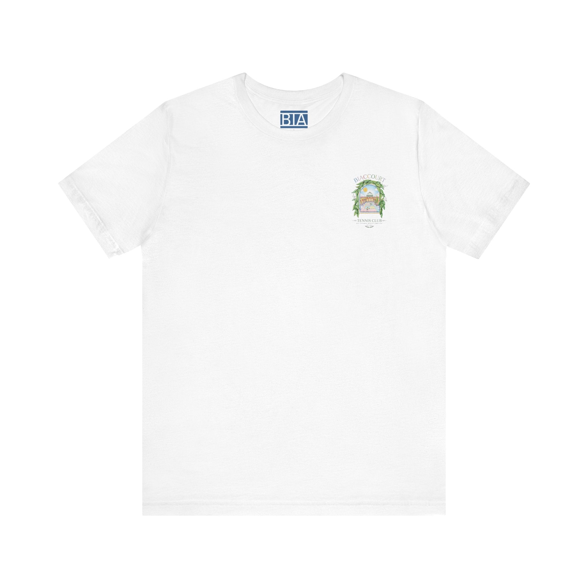 Coloured Court Graphic T-Shirt
