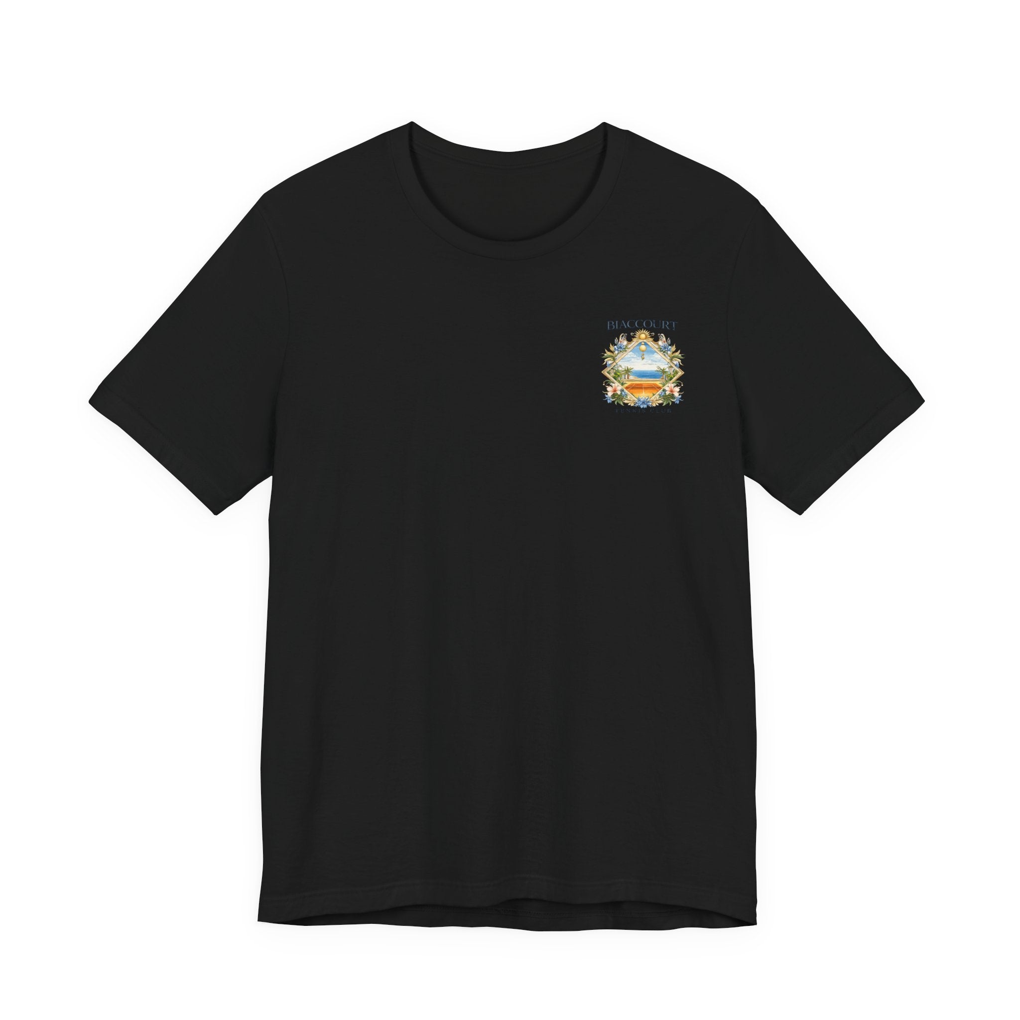 Tennis Coastal Court Graphic T-Shirt