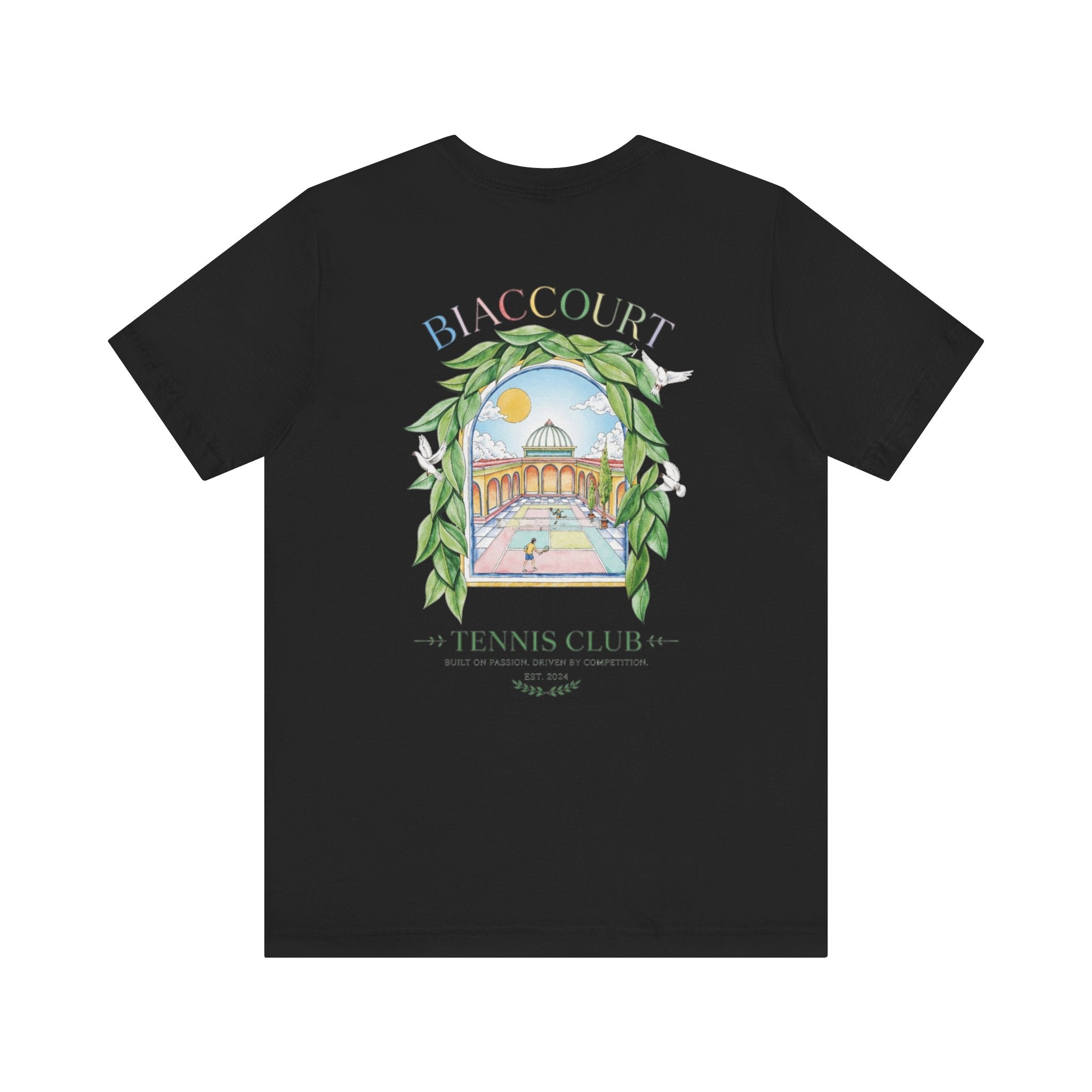 Coloured Court Graphic T-Shirt