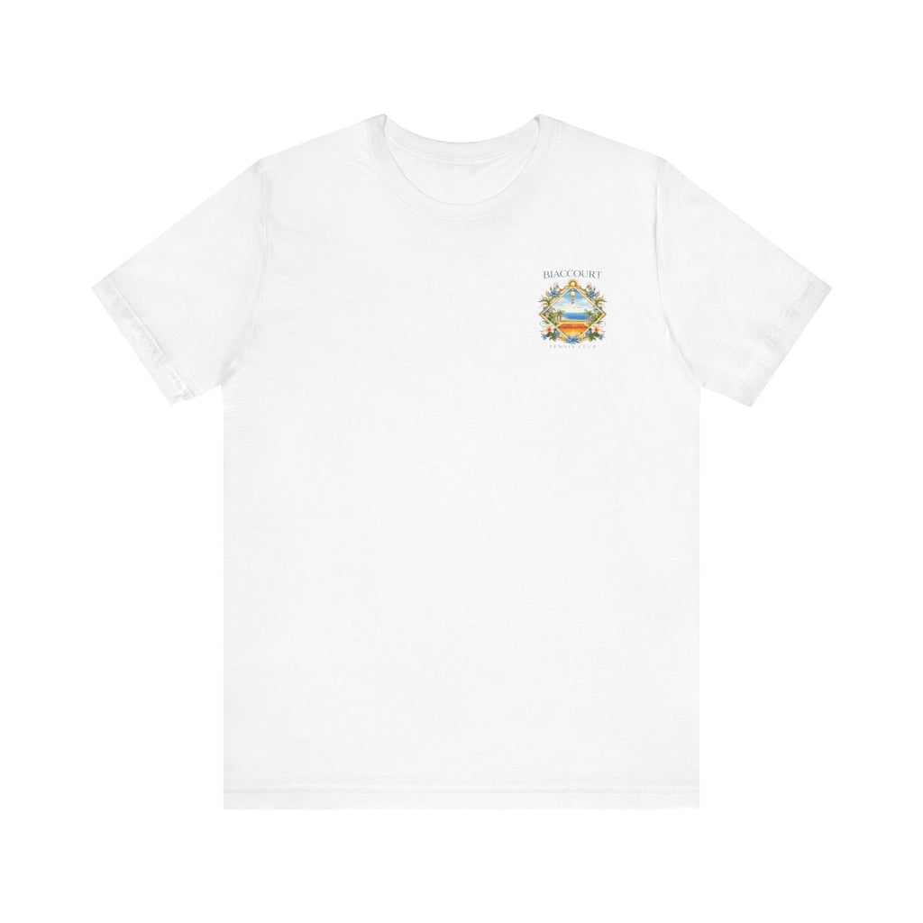 Tennis Coastal Court Graphic T-Shirt