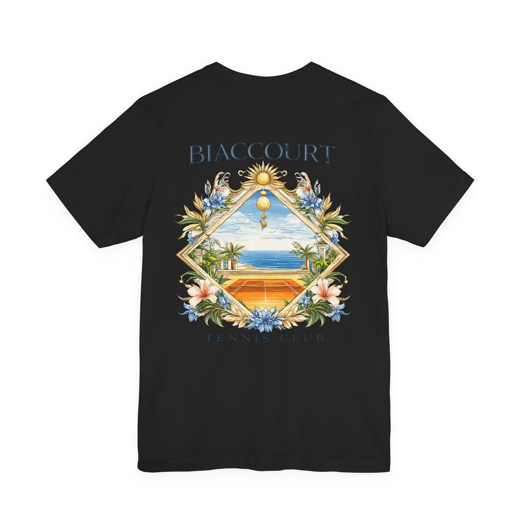 Tennis Coastal Court Graphic T-Shirt