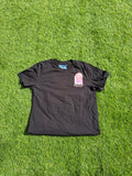 Curved Solid Graphic T-Shirt
