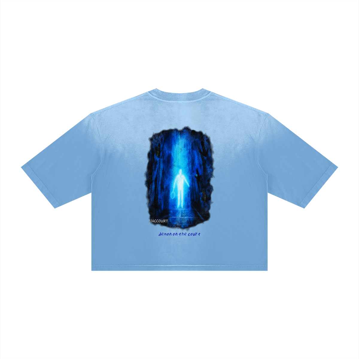 Blue Ascension Boxy Tee
