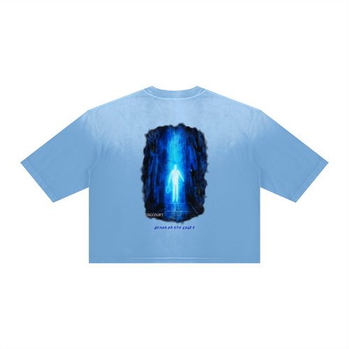 Blue Ascension Boxy Tee