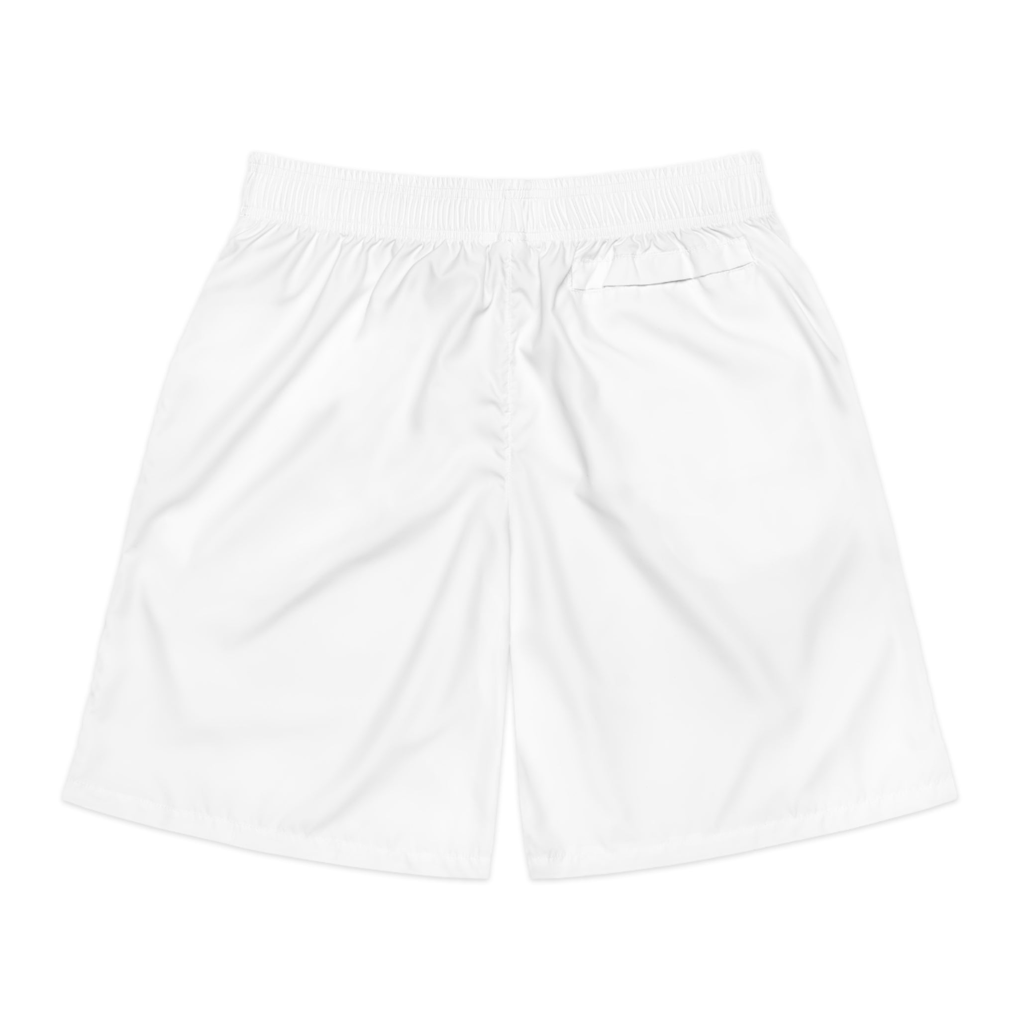 Men's Jogger Shorts with Colorful Stained-Glass 'Biaccourt' Artwork