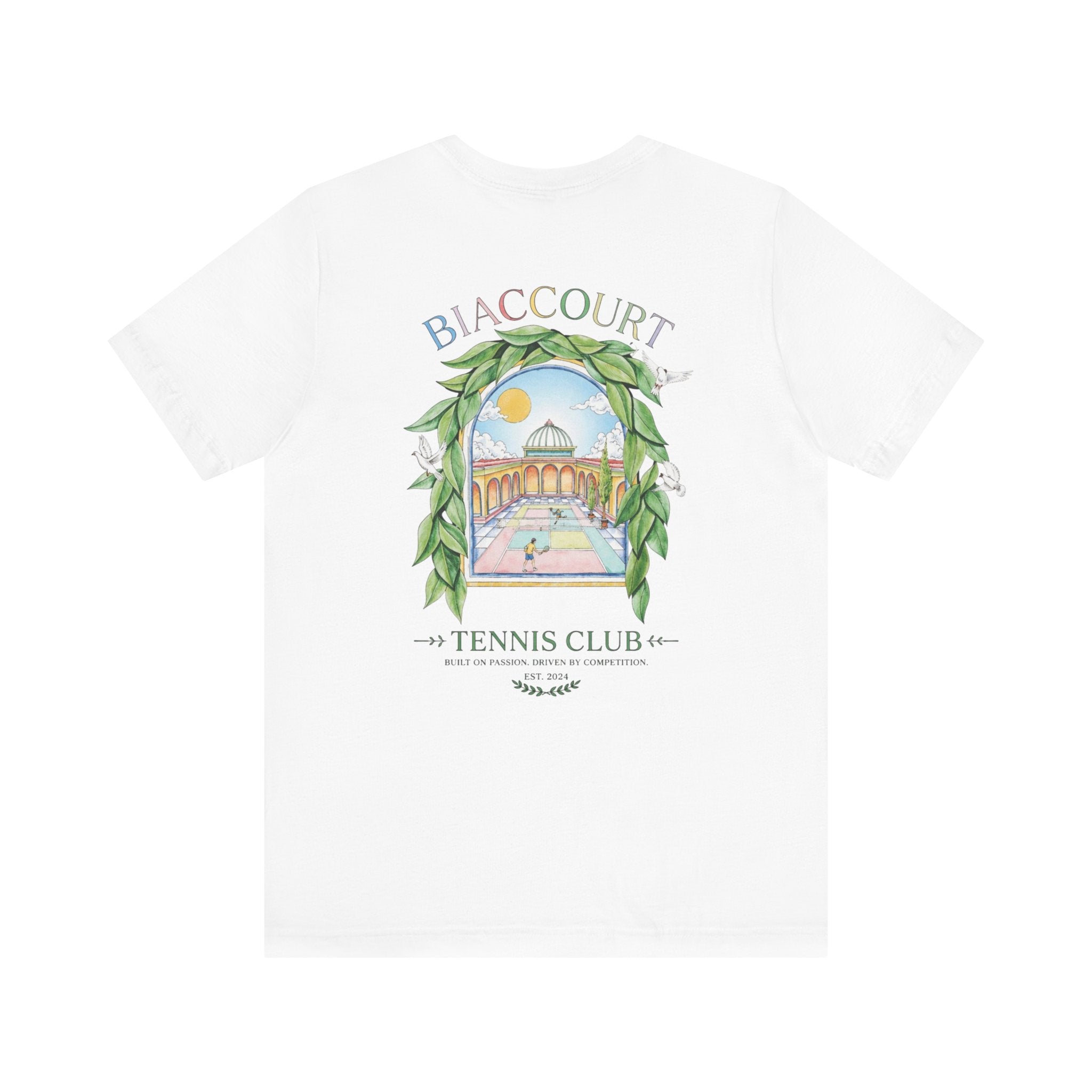 Coloured Court Graphic T-Shirt