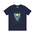 Flaming Tennis Ball Graphic T-shirt