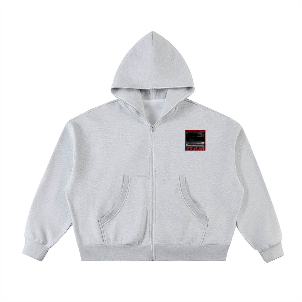 Redline Full Zip Up Hoodie
