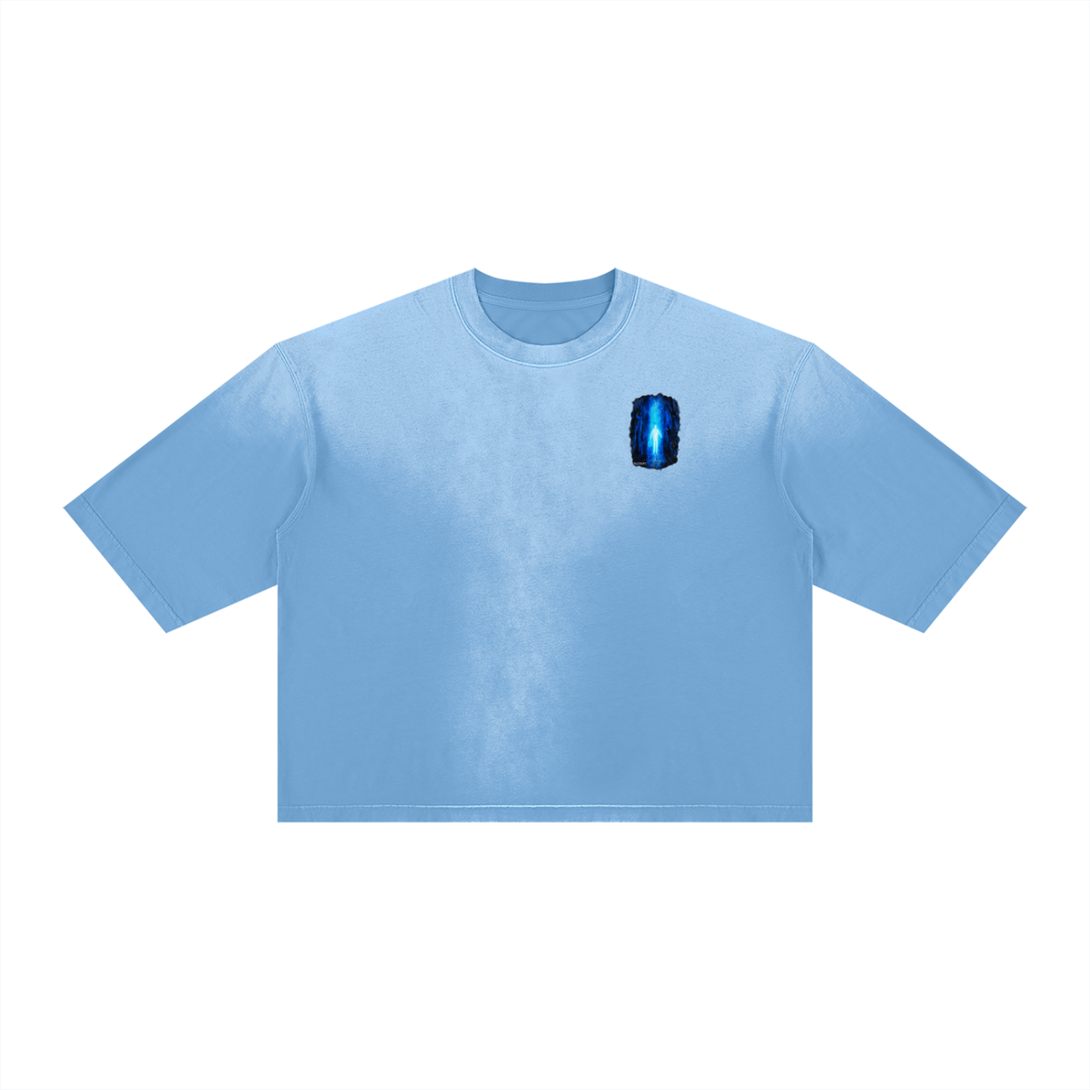 Blue Ascension Boxy Tee